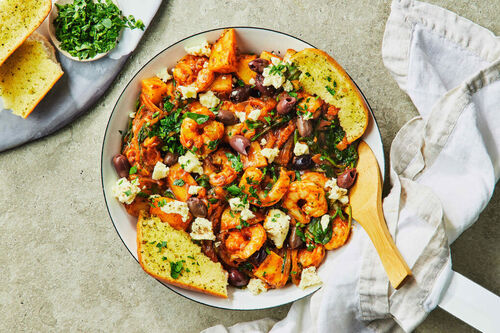 Rich Prawns in Italian Tomato Sauce