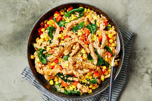 Nutritious Spicy Chipotle Pork Fried Rice