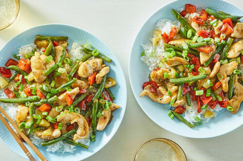 Sweet & Sour Chicken & Veggie Stir-Fry