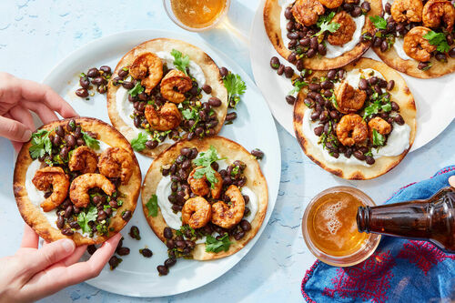 Chicken Tostadas