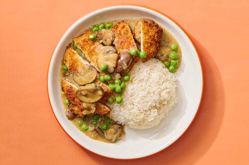 Chicken Cutlets with Mushroom Sauce