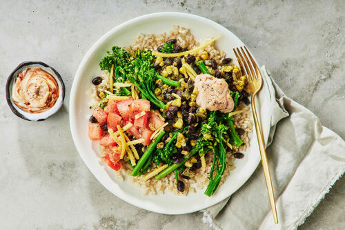 Mexican Black Bean Power Bowl