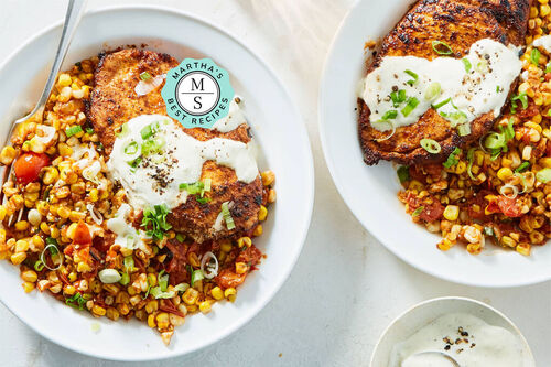 Martha's Best BBQ Spiced Skillet Chicken