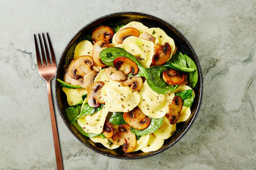 Easy Spinach and Ricotta Ravioli