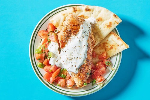 Salmon Shawarma