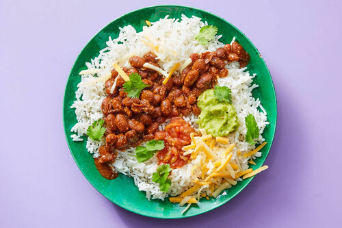 Loaded Chicken Burrito Bowl