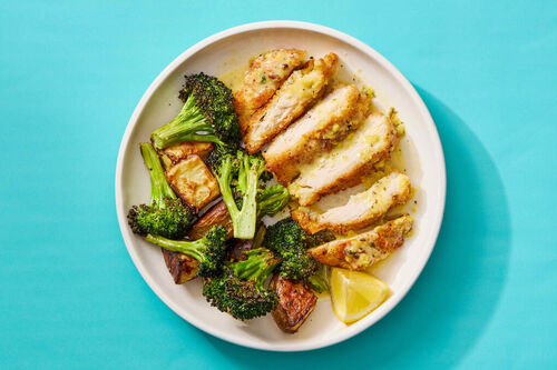 Lemon Butter Chicken Cutlets
