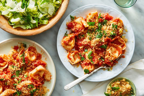 Butternut Squash Ravioli Marinara