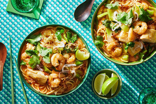 Luxe! Laksa-Style Seafood Curry