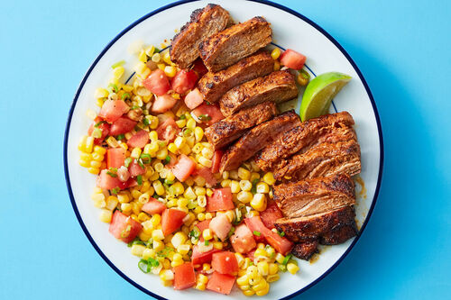 Chorizo-Chili Pork Tenderloin