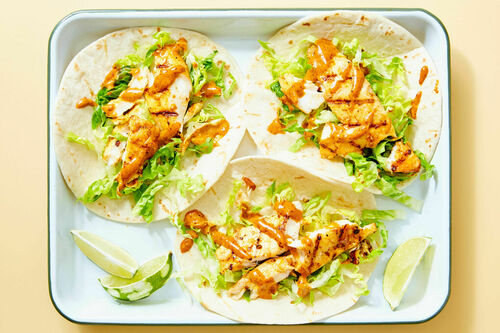 Grilled Salmon Tacos