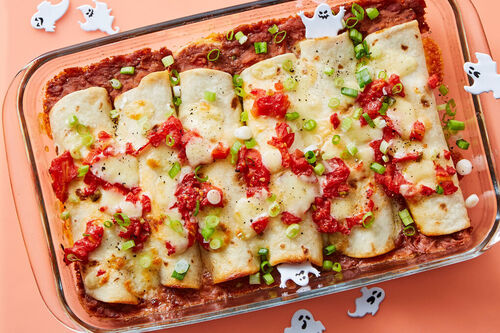 Bean Boo-rrito Casserole: