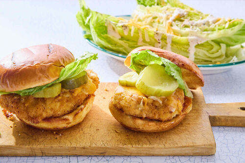 Express Recipe! Crispy Chicken Sandwich