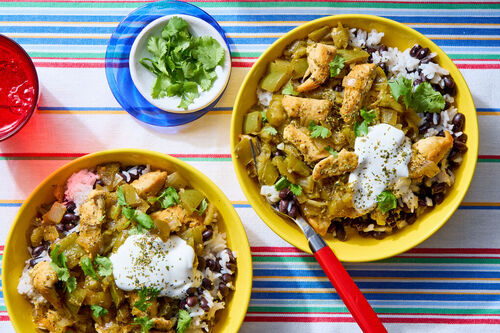 Tomatillo Chicken Stew