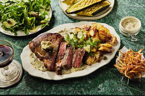 Beef Rump Steak and Dreamy Truffle Sauce