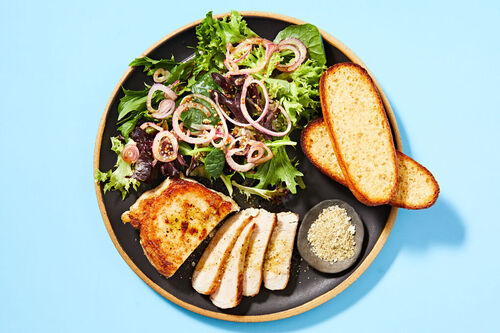 Calorie-Conscious Seared Pork Steaks