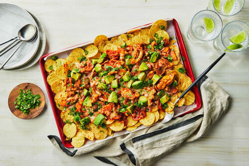 Chipotle Chicken Nachos