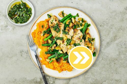 Carb-Conscious Double the Chimichurri Chicken