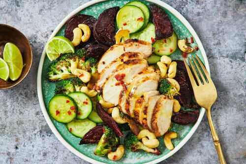 Carb-Conscious Spicy Chicken