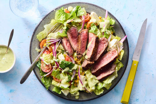 Low-Carb Southwestern Ribeye Steak Salad