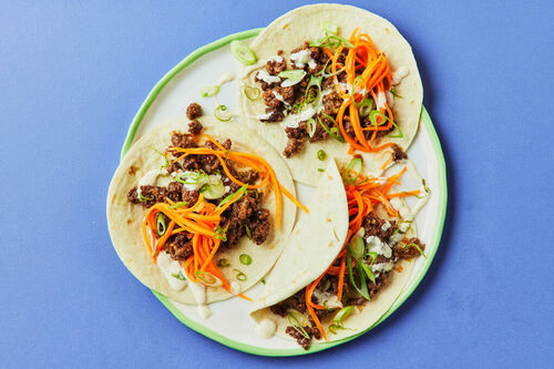 Speedy Vietnamese-Twist Beef Wraps