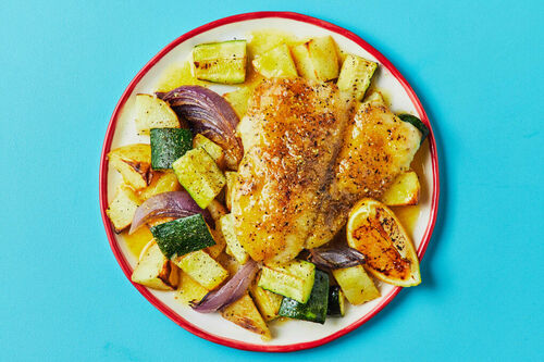 Grilled Lemon Pepper Basa