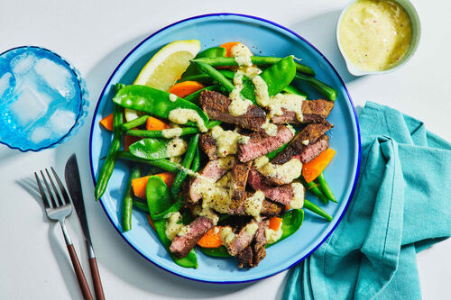 Carb-Conscious Herbed Beef Rump Steaks