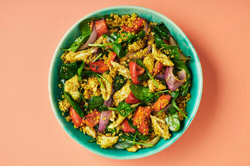 Calorie-Conscious Lebanese Chicken Grain Bowl