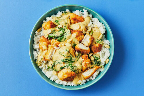 Crispy Satay Chicken Tenderloins
