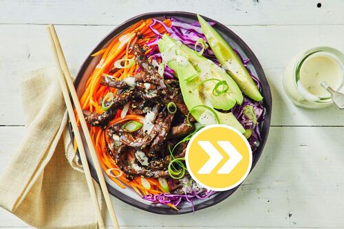 Rice-Free Japanese Double the Beef Bowl