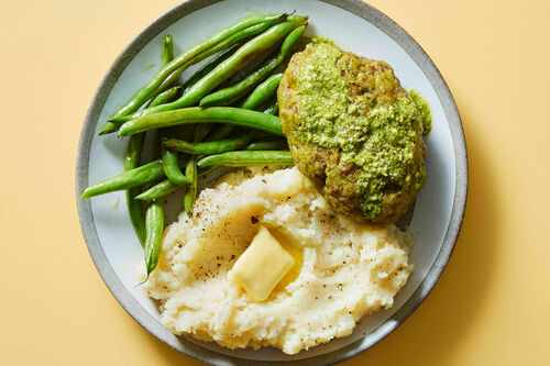 Pesto Chicken Meatloaf