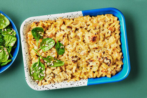 Cauli Cheese Pasta Bake