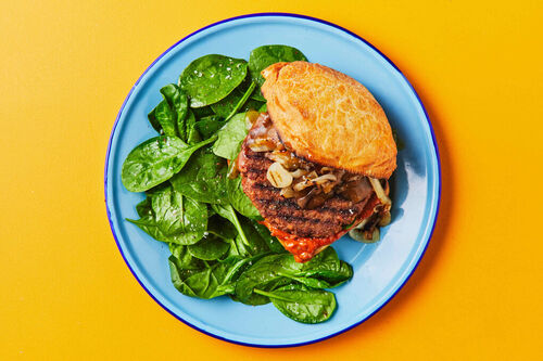 BBQ Masala Vego Burgers