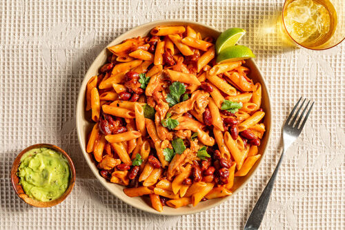 Kippasta met Mexicaanse flair