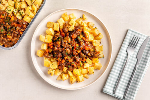 Herzhaftes Rindfleischragout