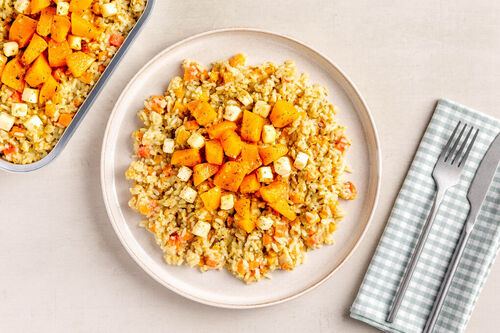 Würziges Kürbisrisotto