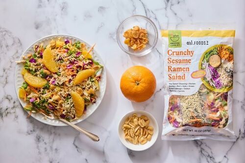 Crunchy Sesame Ramen Salad