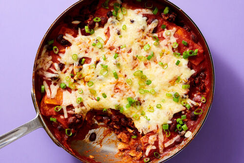 Black Bean Enchilada Casserole
