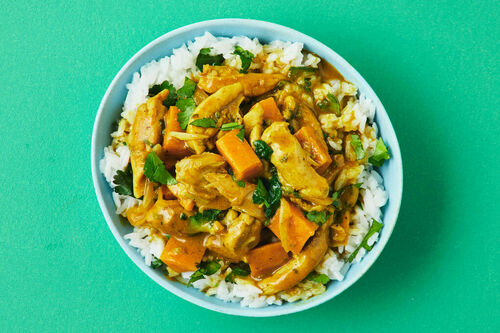 No-Fuss Mild Chicken Thigh Curry