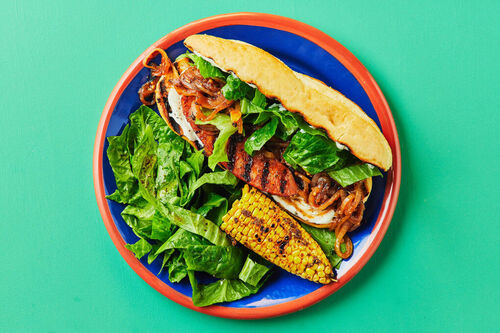 BBQ Chorizo Hot Dogs