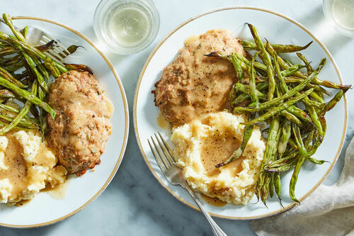 Peak Season! Beef Meatloaf & Green Beans