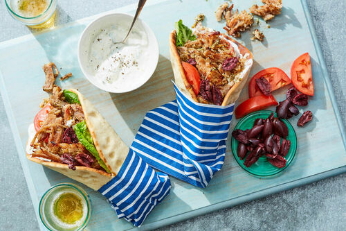 Greek-Inspired Gyro with Readymade Chicken