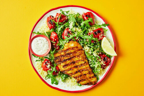 BBQ Chermoula-Spiced Basa Fish
