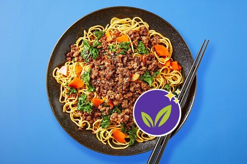 Chinese Tofu Noodle Stir-Fry