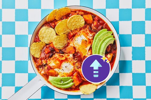 Kid Approved: Beef and Mexi-Bean Shakshuka