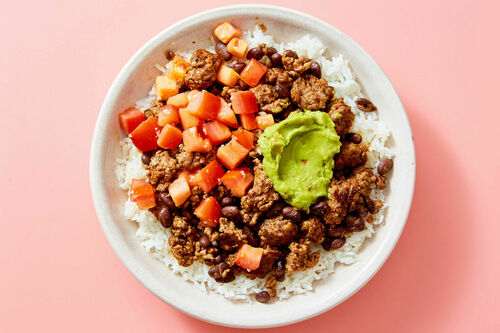 Beef & Black Bean Burrito Bowl