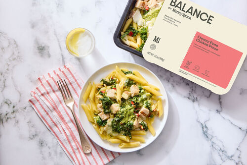 Creamy Pesto Chicken Penne