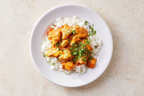 Butter Chicken with Rice
