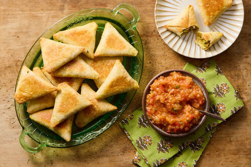 Chef Series! Oven-Fried Potato Samosas