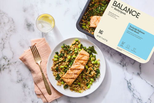 Teriyaki Salmon Grain Bowl